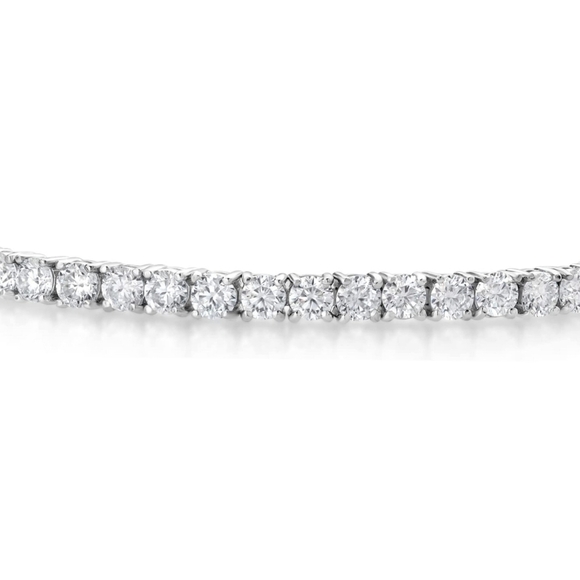 6.0ct Diamond Tennis Bracelet Women Moissanite 925 Gift Anniversary Mothers Day - Picture 2 of 6